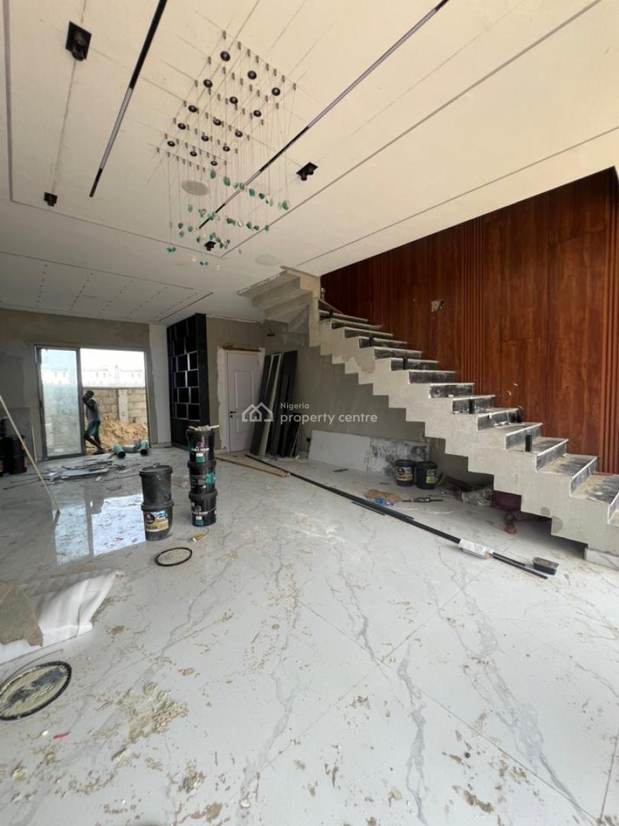 Classic Premium 5 Bedroom Self Compound Terrace Duplex with Bq & Pool, Lekki Phase 1, Lekki, Lagos, Terraced Duplex for Sale