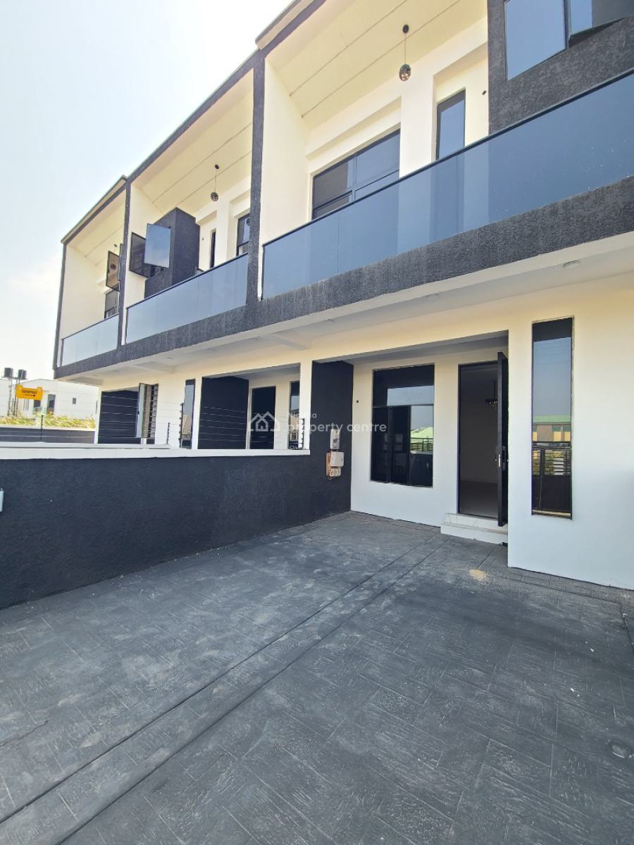 Brand New 4 Bedroom Terrace Duplex with 1bq, Ikota Gra Estate Extension, Ikota, Lekki, Lagos, Terraced Duplex for Rent