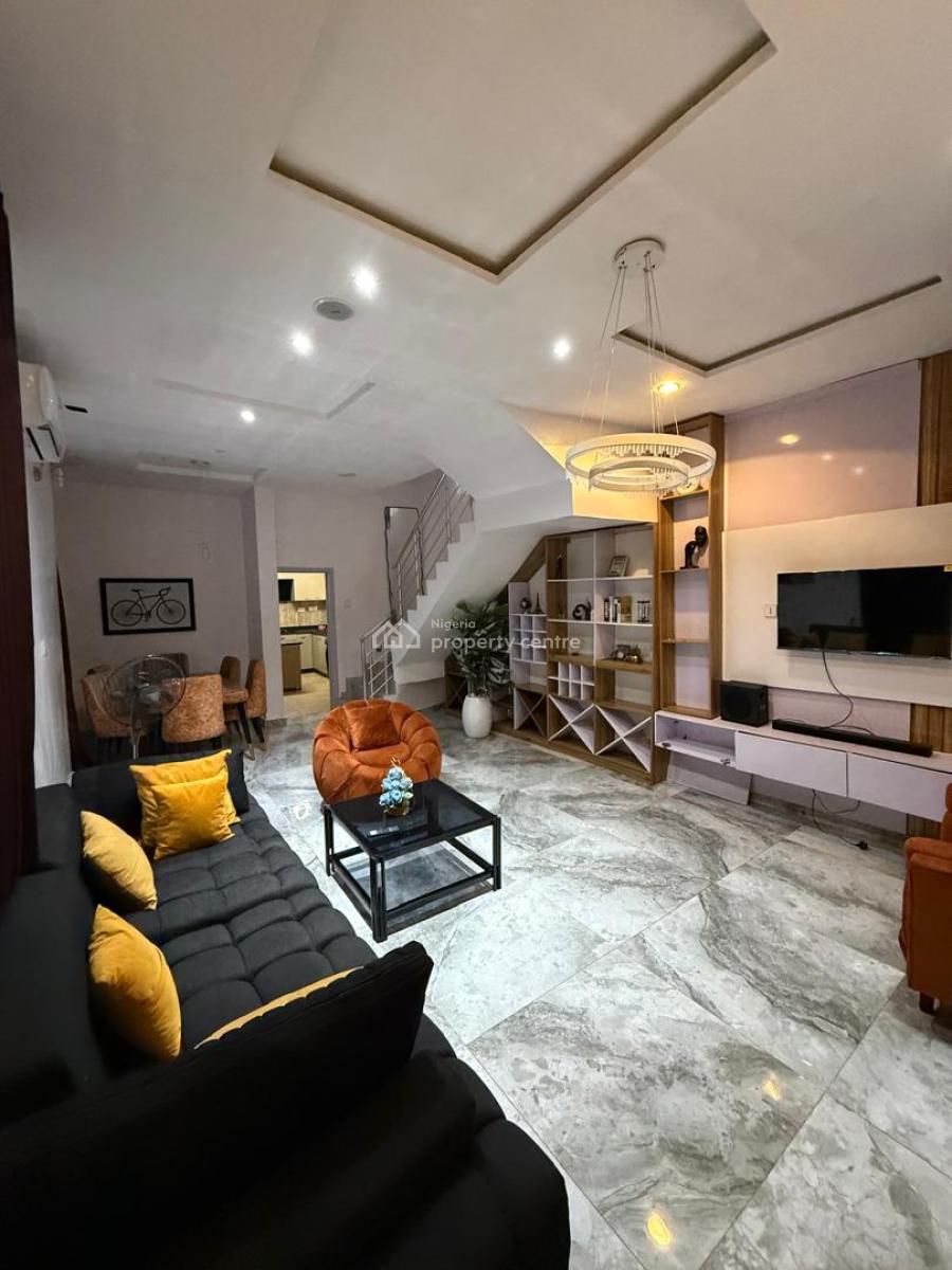 Fully Detached 3 Rooms Duplex, Conservation, Lekki Phase 2, Lekki, Lagos, Detached Duplex for Rent