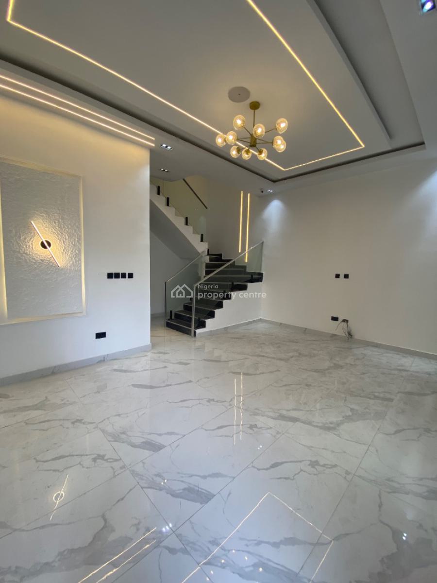 Luxury 4 Bedroom Semi Detached Duplex, Chevron, Lekki, Lagos, Semi-detached Duplex for Sale