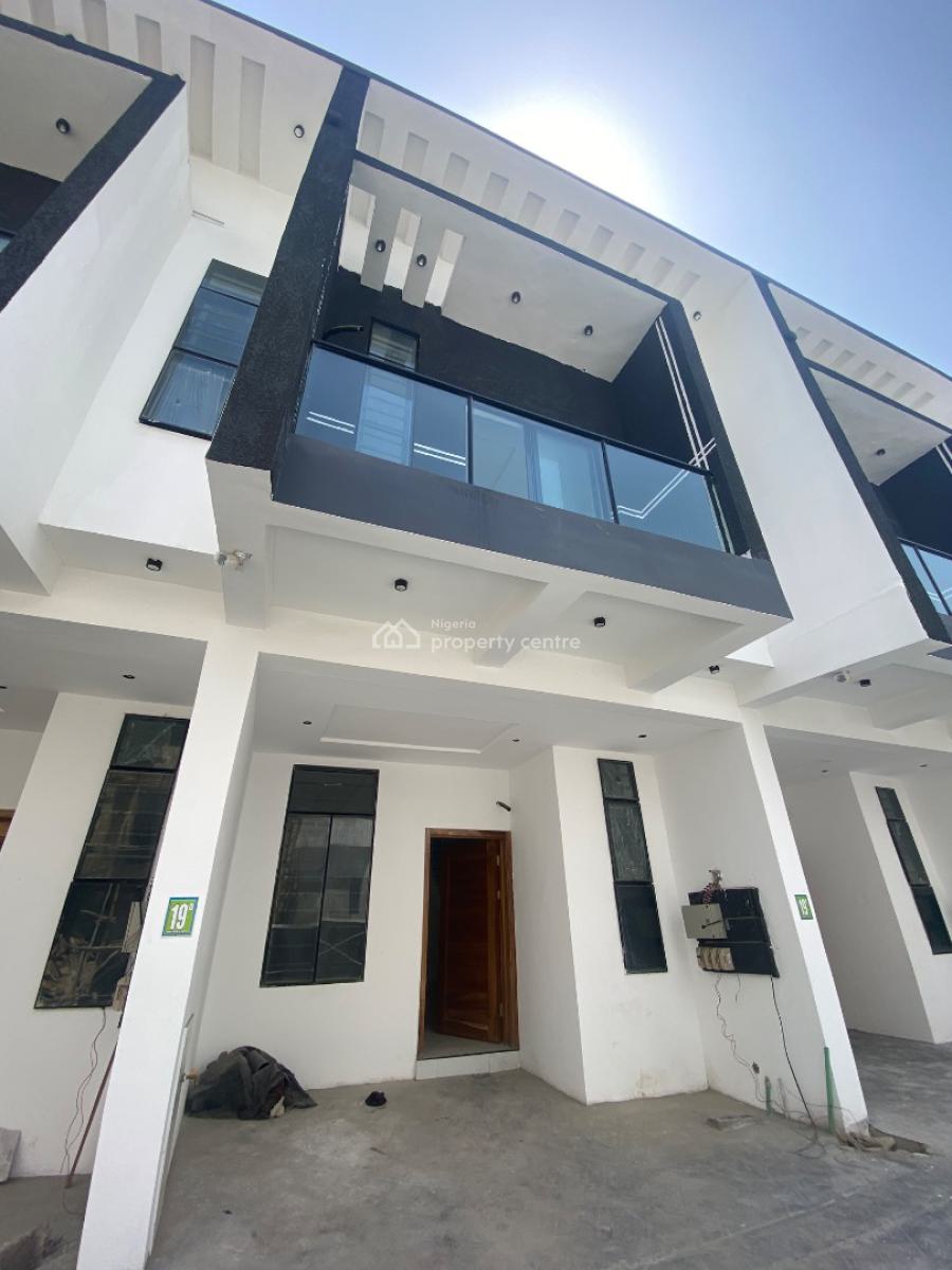 3 Bedroom Terrace Duplex, Chevron, Lekki, Lagos, Terraced Duplex for Sale