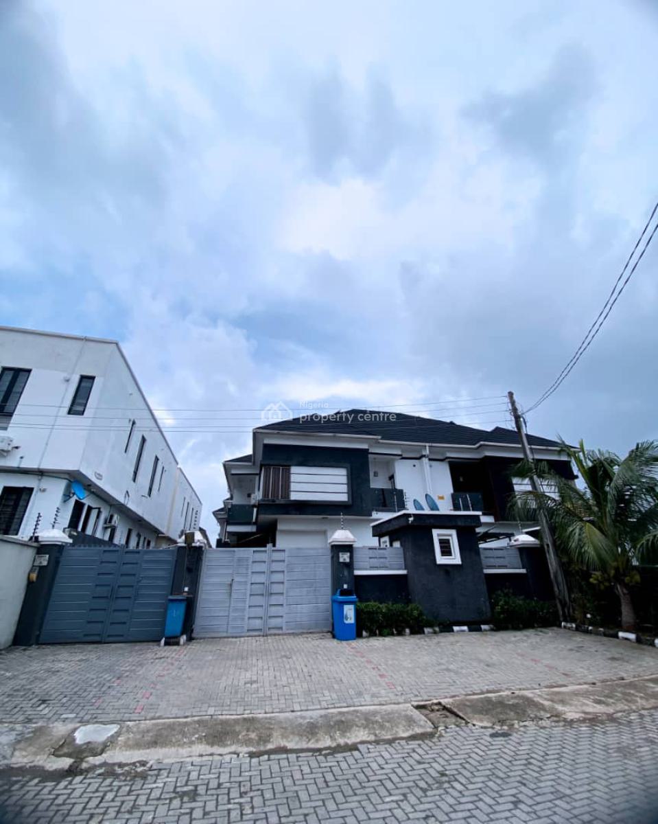 Luxury Fully Furnished 4 Bedroom Semi Detached Duplex in an Estate, Ologolo, Lekki, Lagos, Semi-detached Duplex for Rent