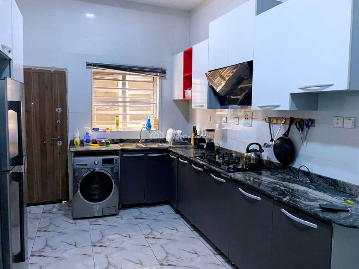 Luxury Fully Furnished 4 Bedroom Semi Detached Duplex in an Estate, Ologolo, Lekki, Lagos, Semi-detached Duplex for Rent
