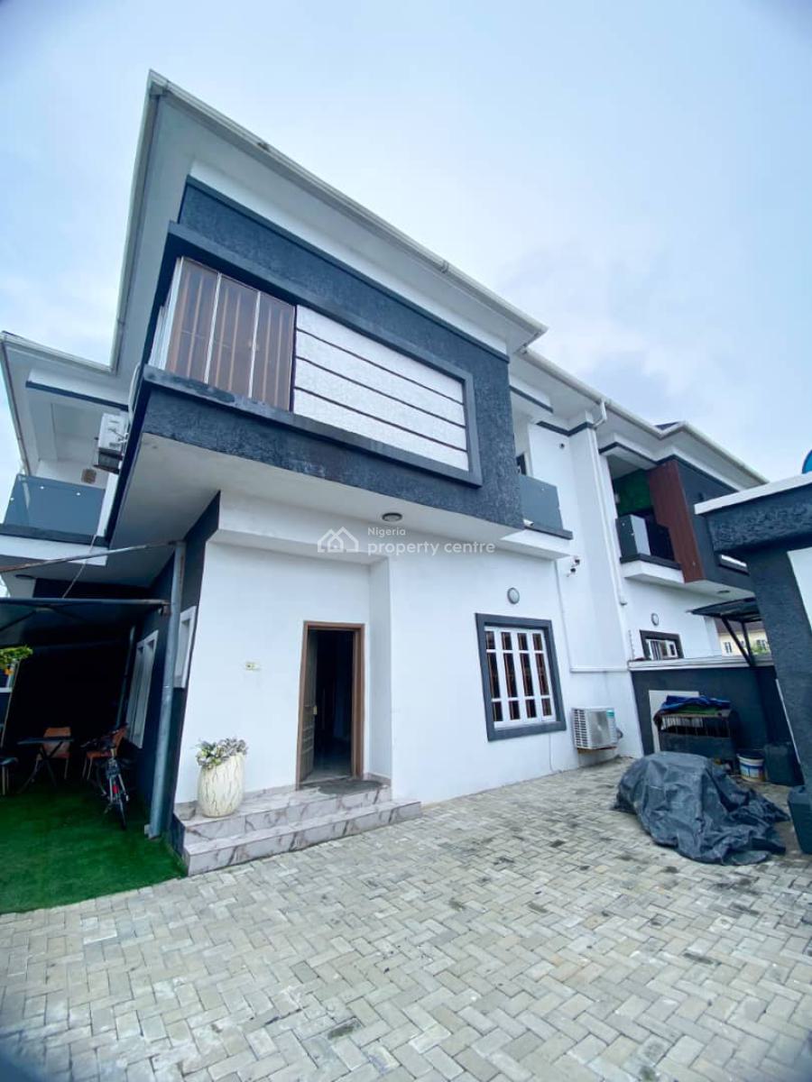 Luxury Fully Furnished 4 Bedroom Semi Detached Duplex in an Estate, Ologolo, Lekki, Lagos, Semi-detached Duplex for Rent