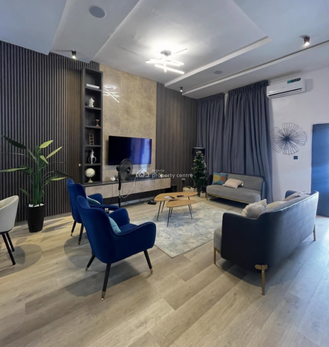 Furnished 4 Bedroom Terrace Duplex, Orchid Road Before The Roundabout, Lekki, Lagos, Terraced Duplex for Rent