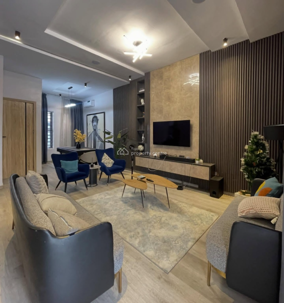 Furnished 4 Bedroom Terrace Duplex, Orchid Road Before The Roundabout, Lekki, Lagos, Terraced Duplex for Rent