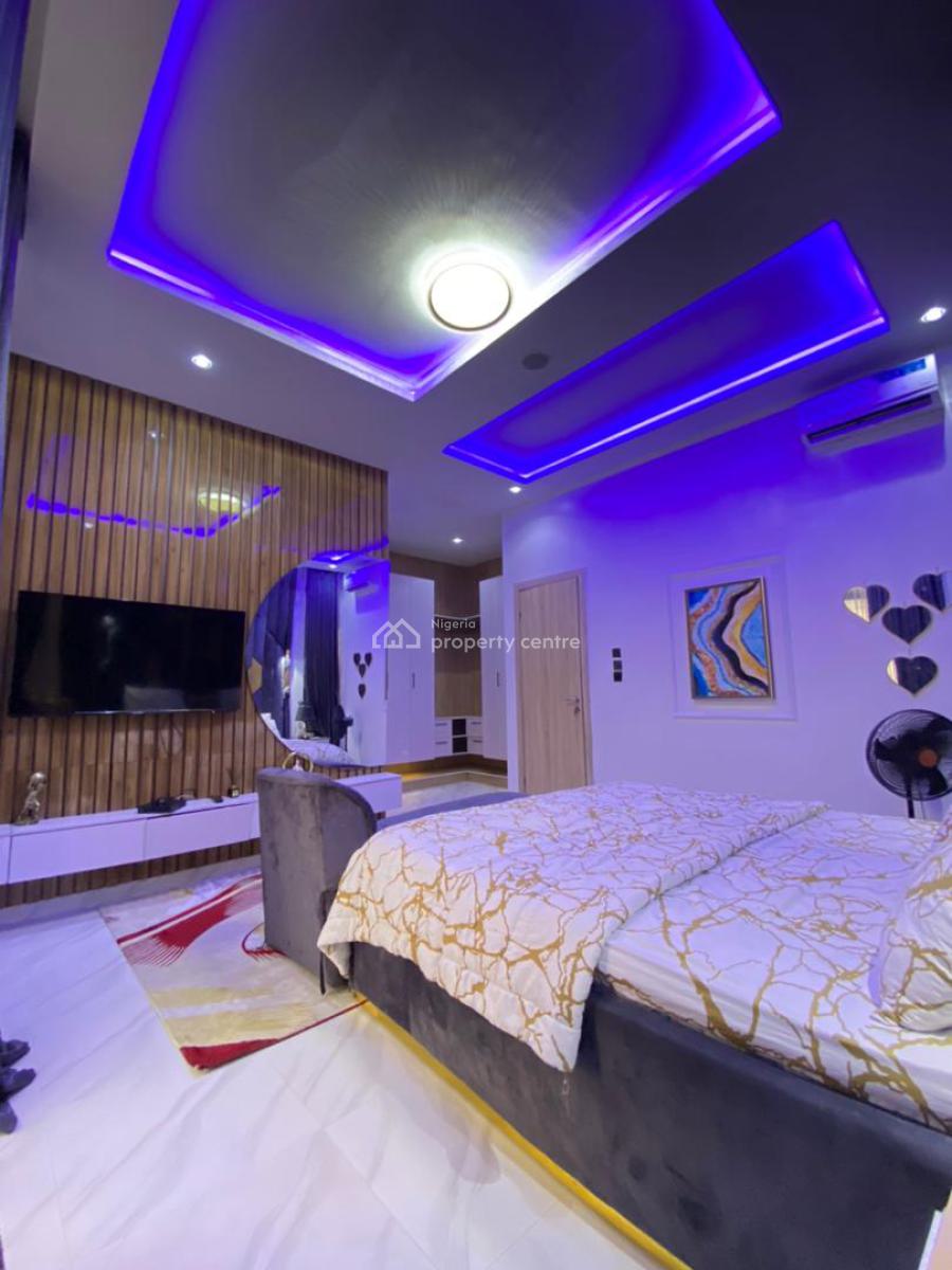 Unfurnished and Furnished 4 Bedroom Semi Detached Duplex with Bq, Orchid Road Before Roundabout, Lekki, Lagos, Semi-detached Duplex for Rent