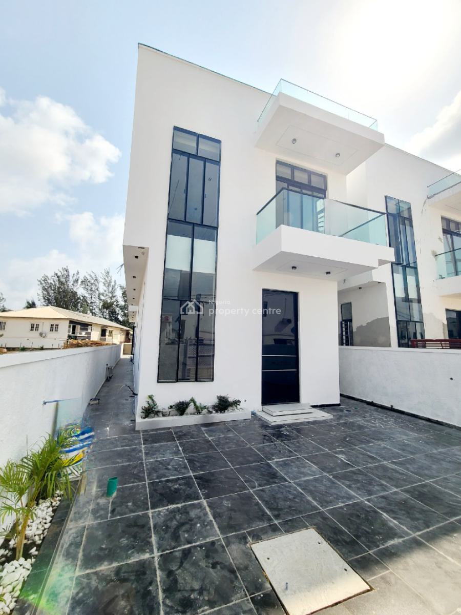 Brand New 5 Bedroom Detached Duplex with Swimming Pool & 1bq, Ikota Gra Estate, Ikota, Lekki, Lagos, Detached Duplex for Sale