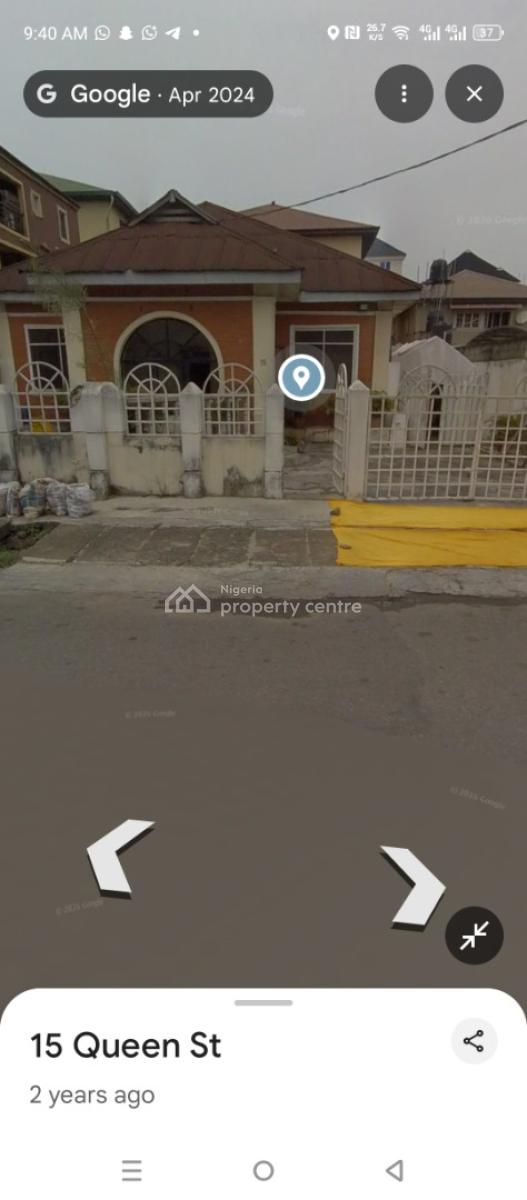 Full Plot of Land Available in a Calm Area, Alagomeji, Yaba, Lagos, Mixed-use Land for Sale