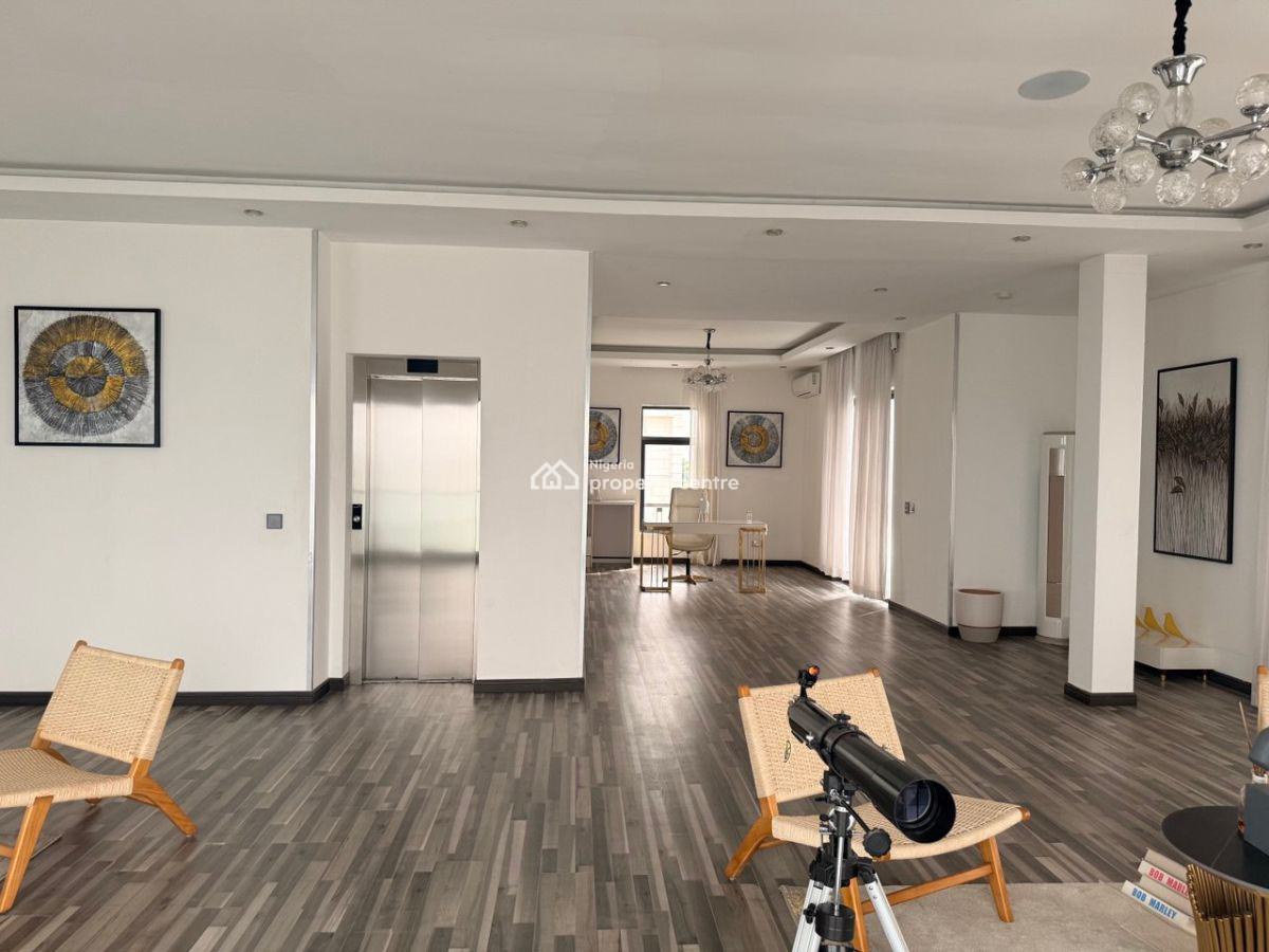 Big Offer,waterfront Mini Estate,5units of Bedroom Mansion on 4600 Sqm, Banana Island, Ikoyi, Lagos, Detached Duplex for Sale