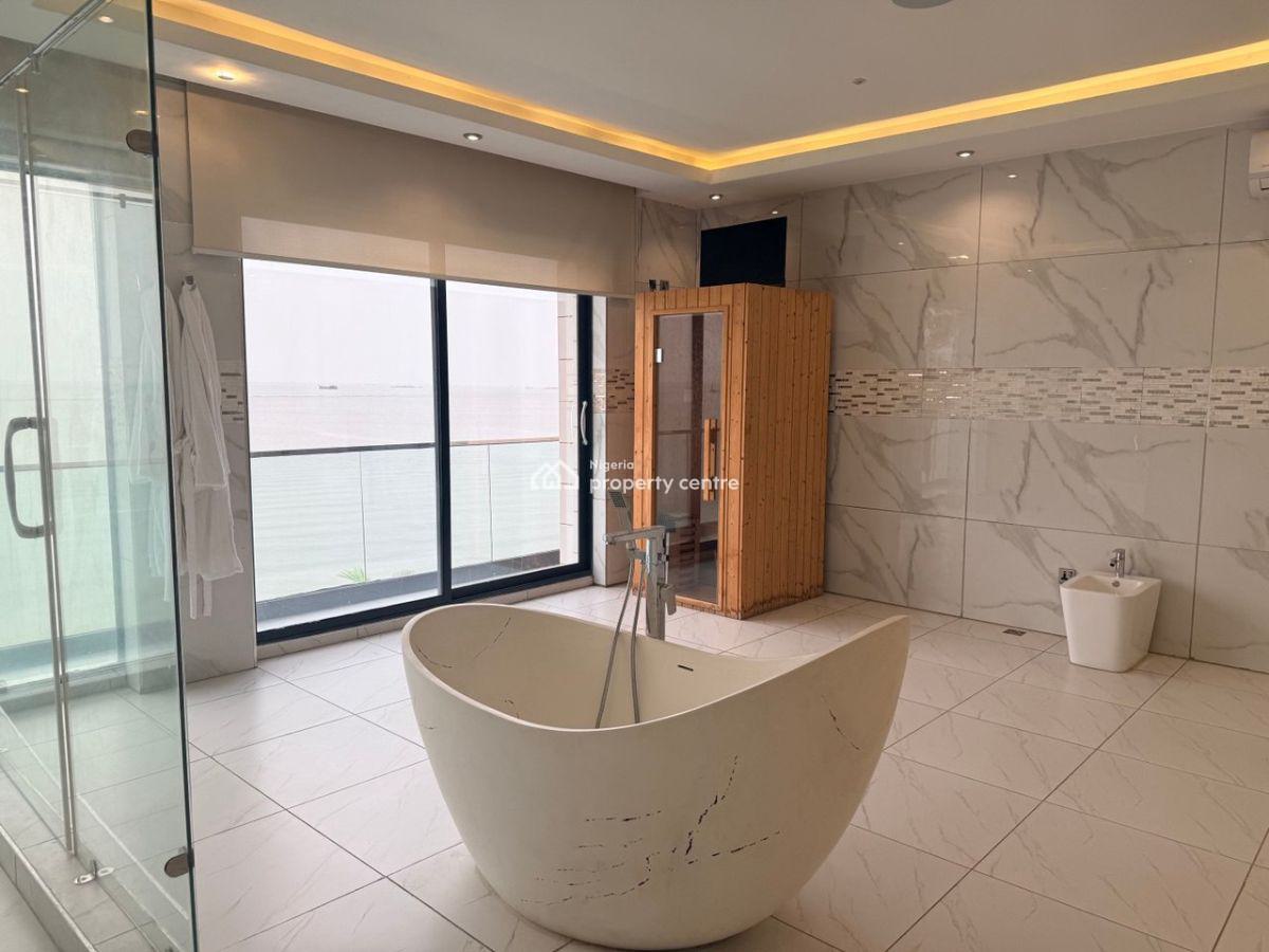 Big Offer,waterfront Mini Estate,5units of Bedroom Mansion on 4600 Sqm, Banana Island, Ikoyi, Lagos, Detached Duplex for Sale