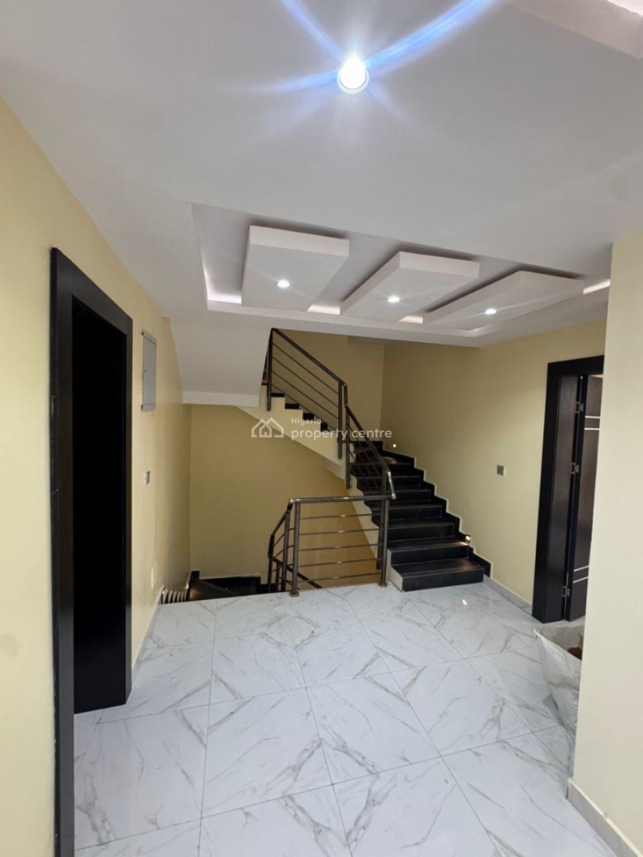 Spacious 4 Bedrooms Terrace Duplex with Bq, Beach Resort Estate By Nicon Twon Estate, Jakande, Lekki, Lagos, Terraced Duplex for Rent