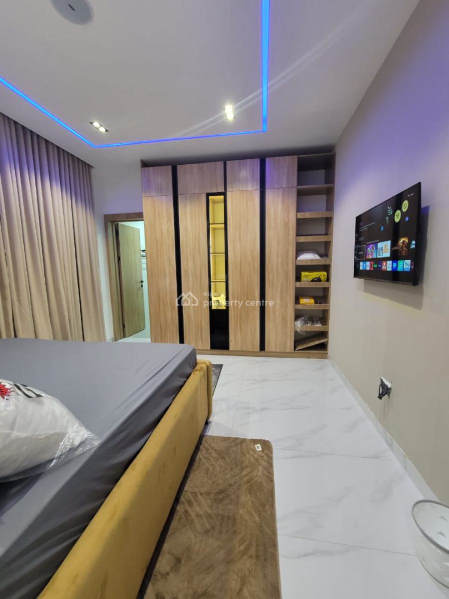 Full Luxury Serviced 2bedroom Automated Apartment on 3rd Floor, Lekki Phase 1, Lekki, Lagos, Flat / Apartment for Rent