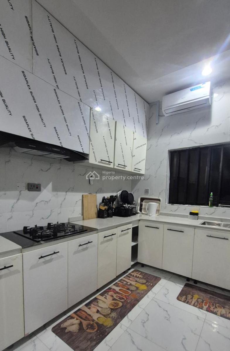 Self-serviced Seaview 2 Bedroom Fully Furnished Apartment, Coastal Road, Ikate, Lekki, Lagos, Flat / Apartment for Rent