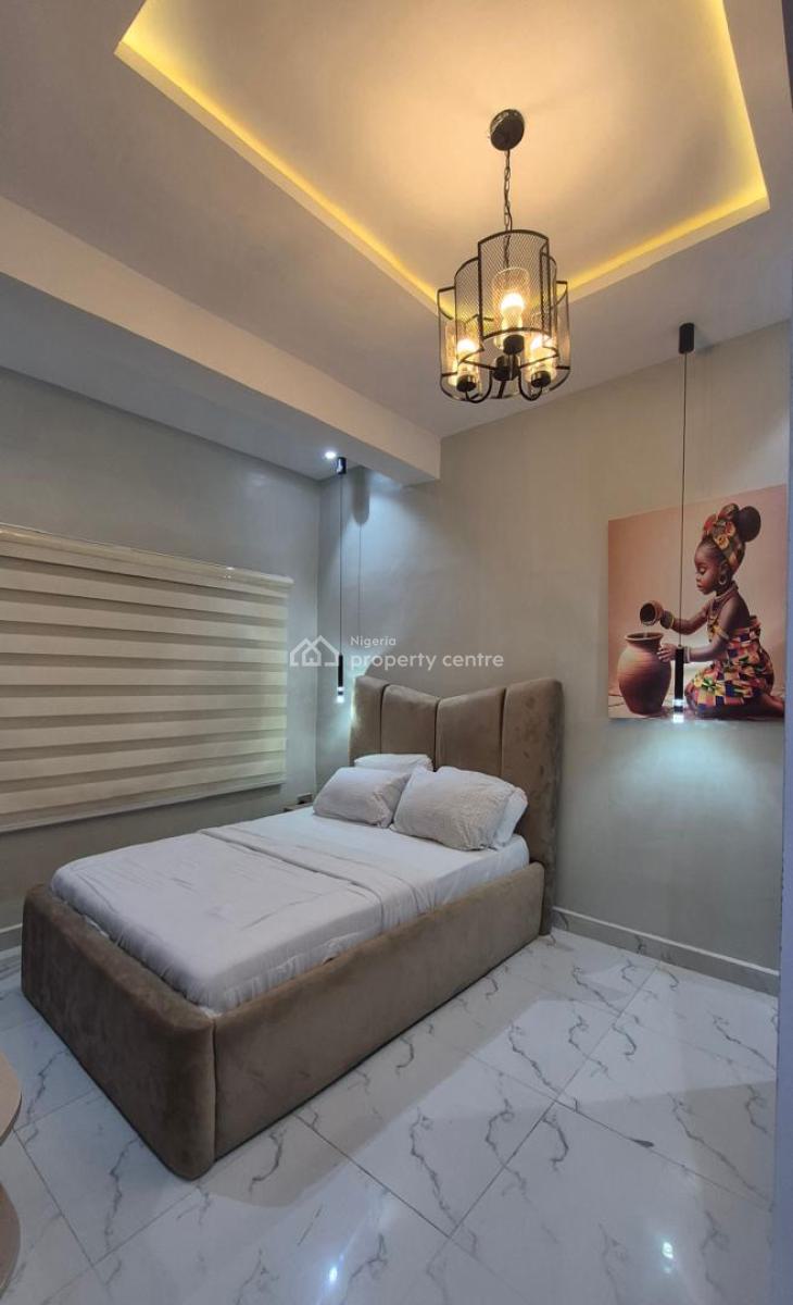 Self-serviced Seaview 2 Bedroom Fully Furnished Apartment, Coastal Road, Ikate, Lekki, Lagos, Flat / Apartment for Rent