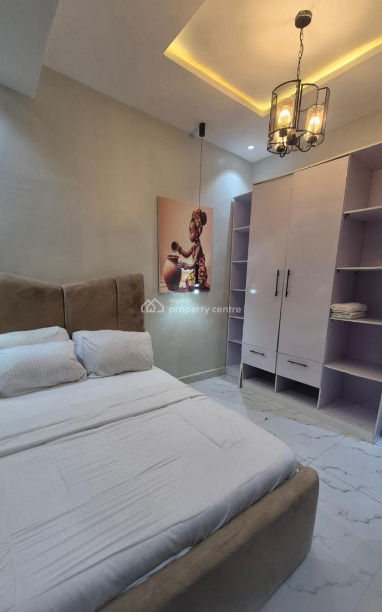 Self-serviced Seaview 2 Bedroom Fully Furnished Apartment, Coastal Road, Ikate, Lekki, Lagos, Flat / Apartment for Rent