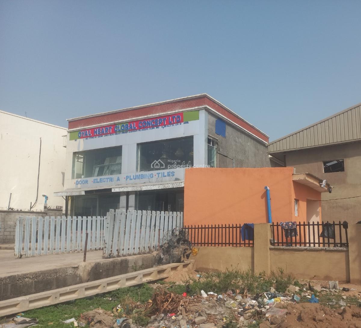 Standard Warehouse with Showroom in Front, Dei-dei, Abuja, Warehouse for Sale