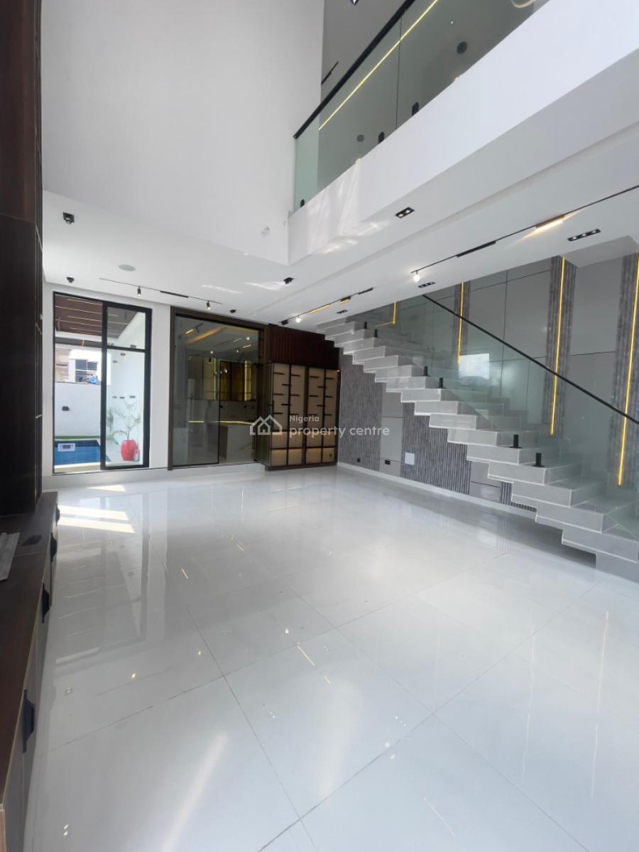 Delightfully Carved 5 Bedroom Luxury Smart Home with Swimming Pool, Chevron, Lekki, Lagos, Detached Duplex for Sale
