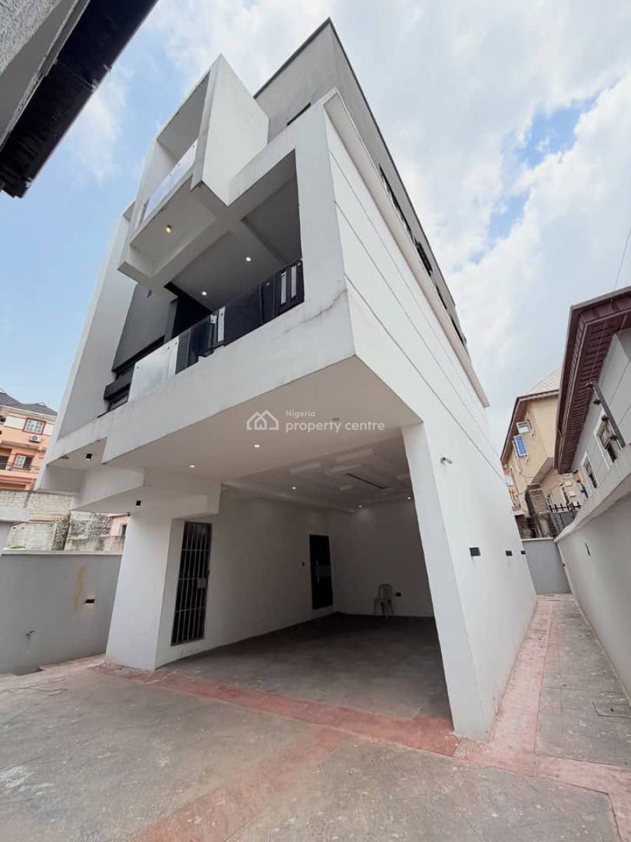 Lovely Built 4 Bedroom Detached Duplex with Bq in Serene Estate, Omole Phase 2, Ikeja, Lagos, Detached Duplex for Sale