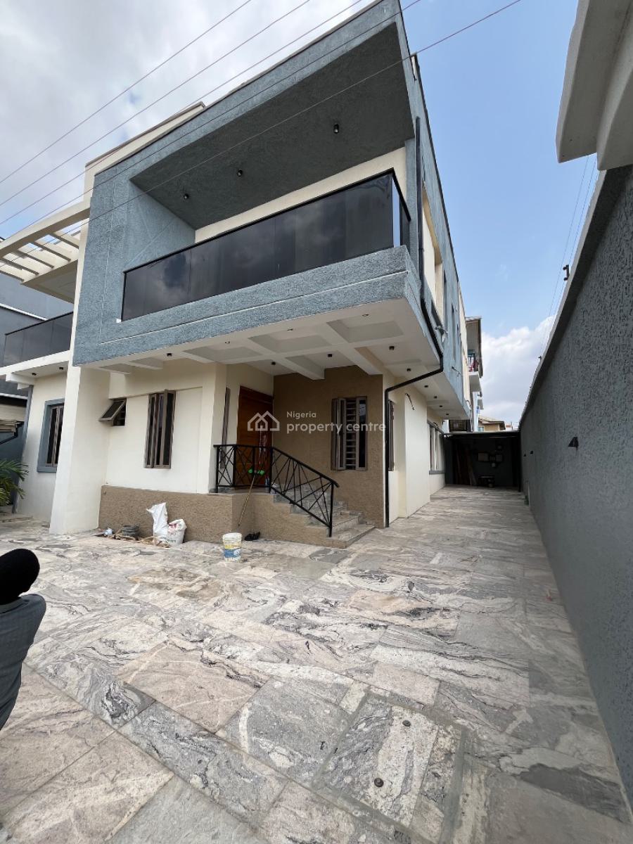 Newly Built 4 Bedroom Fully Detached Duplex with Bq, Mangoro, Ikeja, Lagos, Detached Duplex for Sale