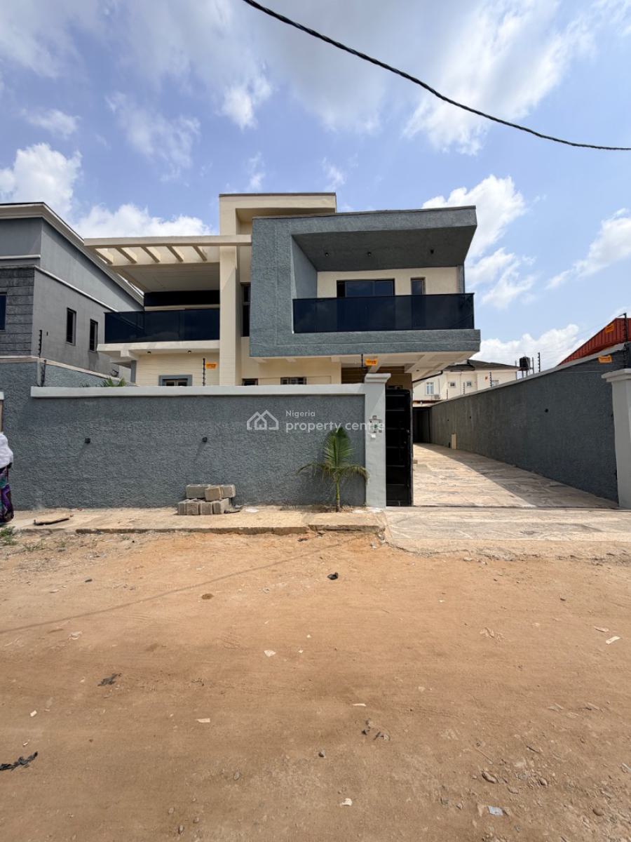 Newly Built 4 Bedroom Fully Detached Duplex with Bq, Mangoro, Ikeja, Lagos, Detached Duplex for Sale