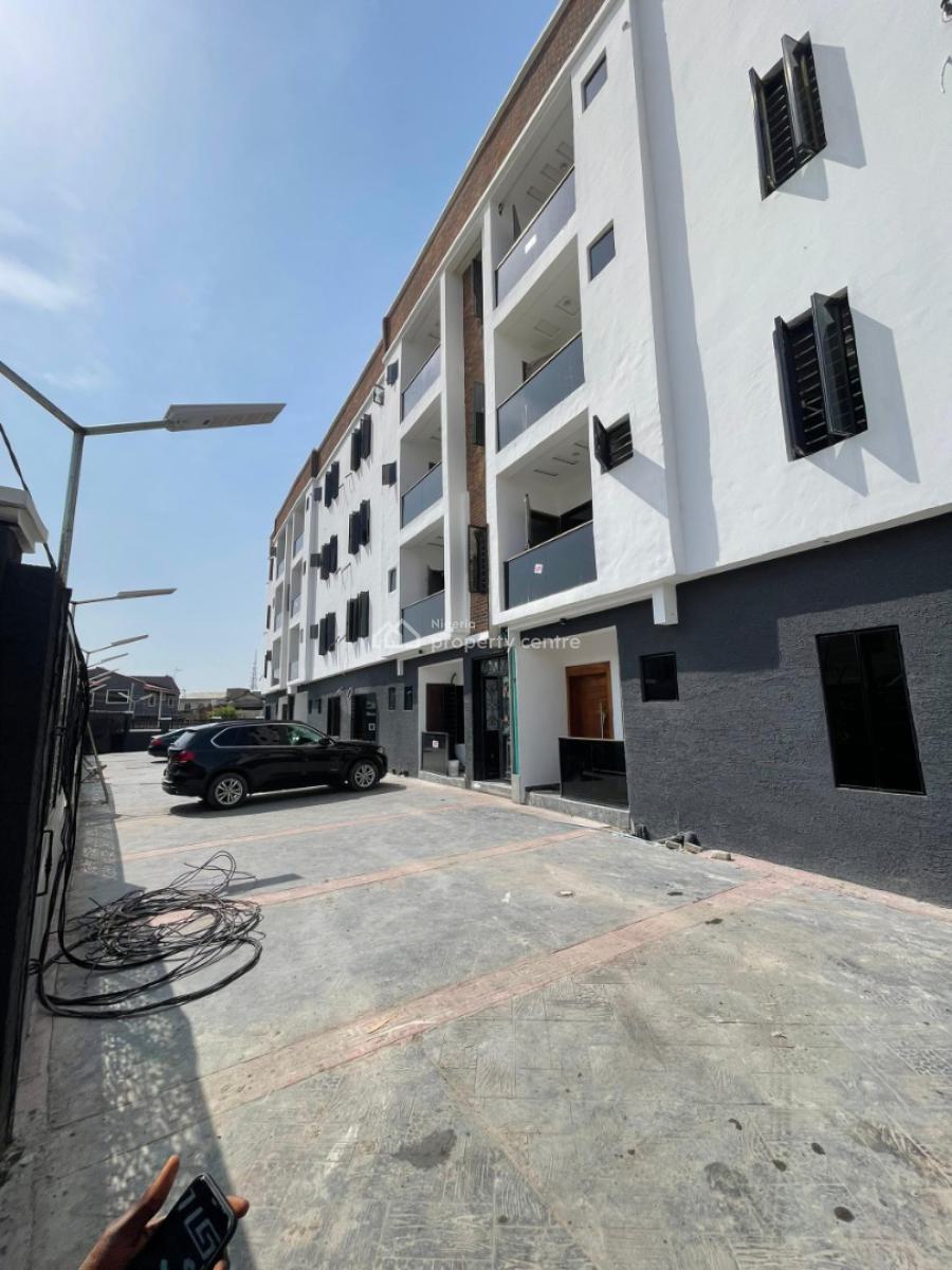 Luxury 2 Bedroom Serviced Apartment Suitable for Investment, in The Beautiful Neighborhood of Igbo Efon, Lekki, Lagos, Block of Flats for Sale