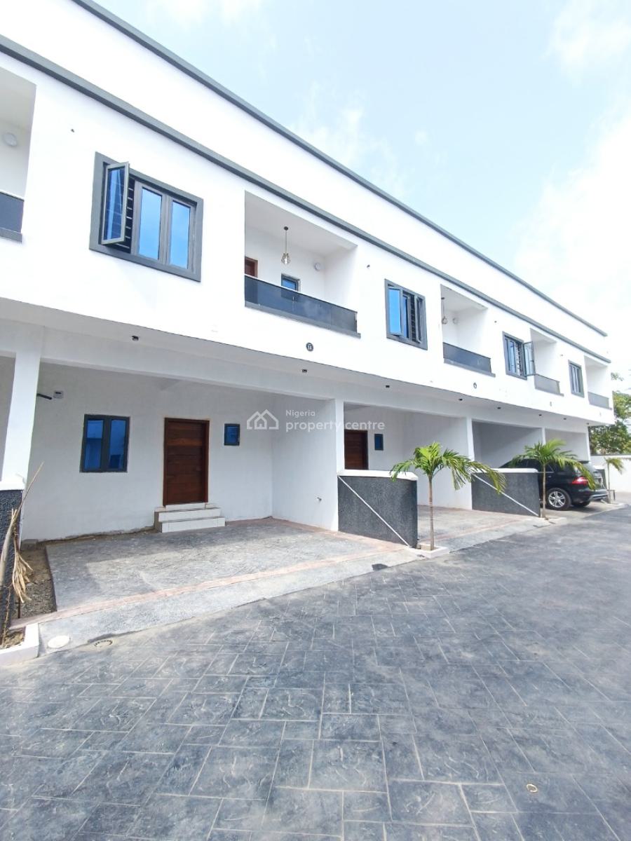 4 Bedroom Terrace Duplex with Central Swimming Pool and Gym, General Paint, Ajah, Lagos, Terraced Duplex for Sale