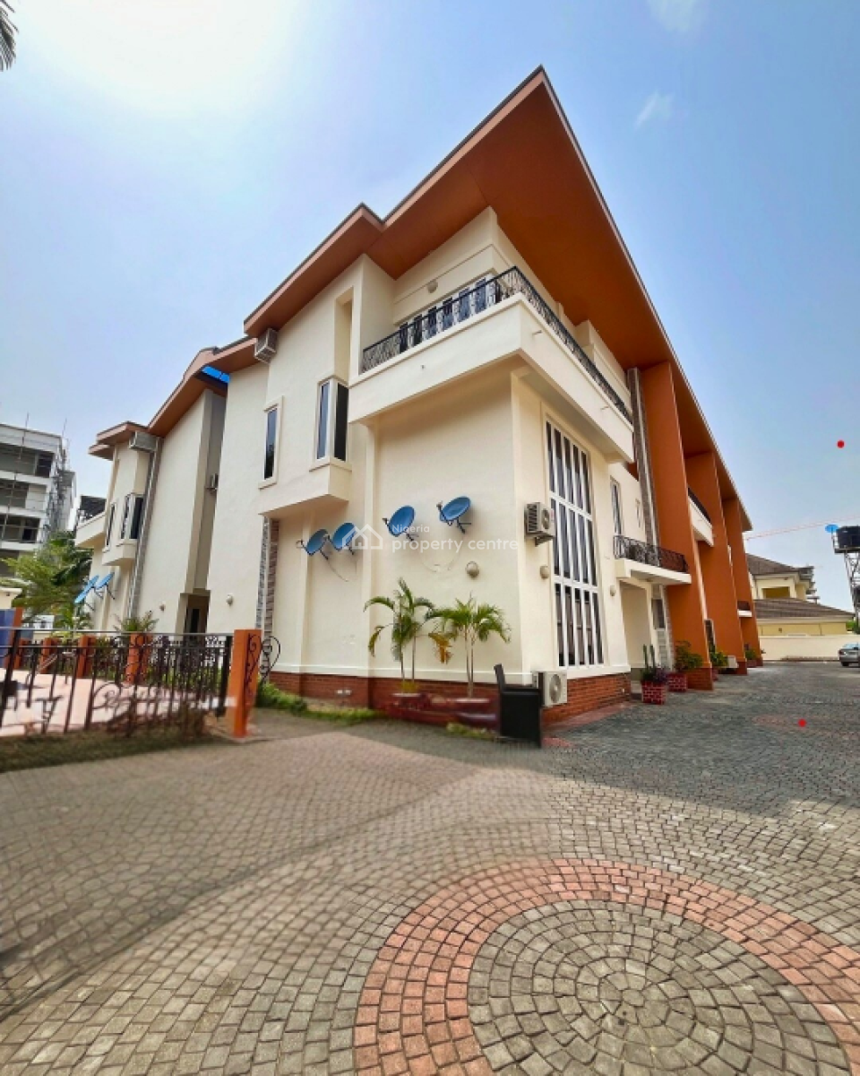 Luxury 5 Bedroom Terrace Duplex with Bq, Banana Island, Ikoyi, Lagos, Terraced Duplex for Rent