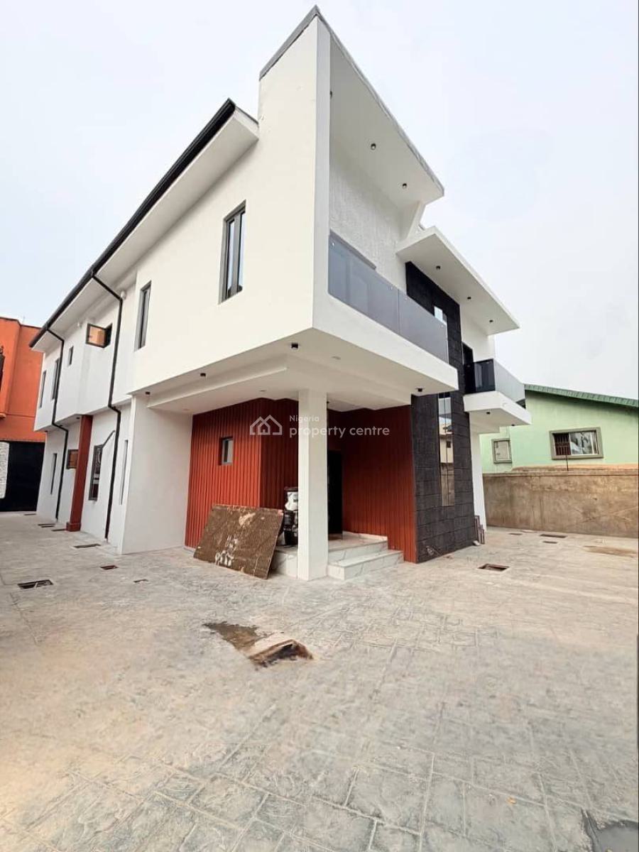 Magnificent 5 Bedroom Detached Duplex with Bq in Elite Estate, Omole Phase 1, Ikeja, Lagos, Detached Duplex for Sale