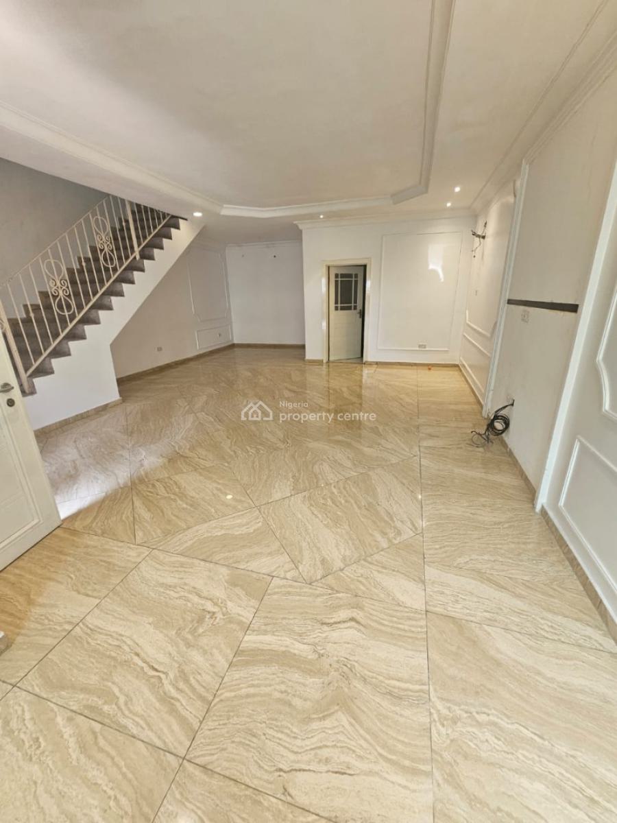 Service 4-bedroom Terrace Duplex Plus Rooms Bq, Off Banana Island Road, Ikoyi, Lagos, Terraced Duplex for Rent