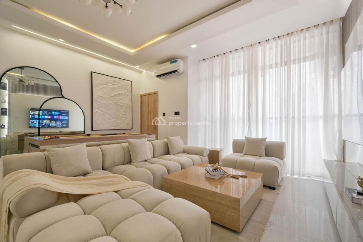 Luxurious 2 Bedroom Apartment with Swimming Pool and Snooker, Ikate, Lekki, Lagos, Flat / Apartment Short Let