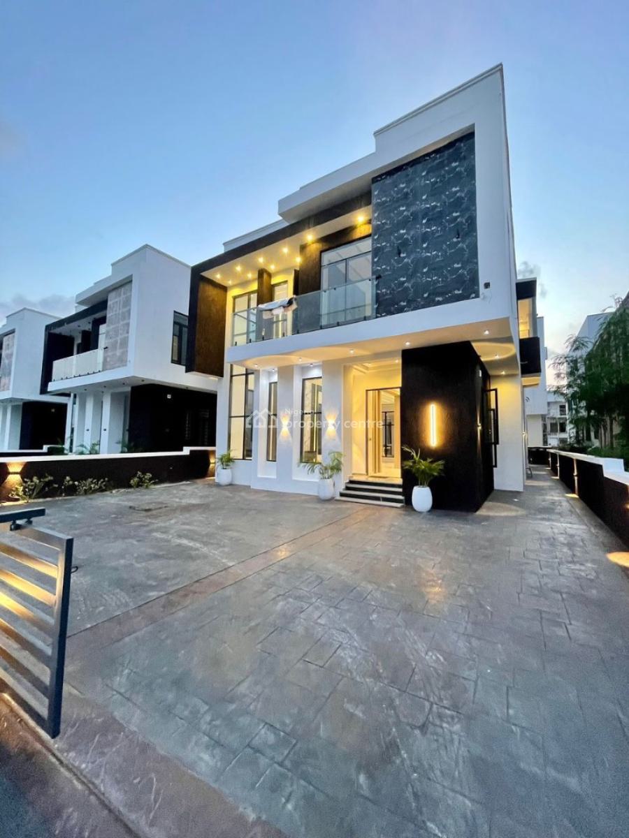 Luxury 5-bedroom Fully Detached Duplex with Bq & Swimming Pool, Lekki County Homes, Ikota, Lekki, Lagos, Detached Duplex for Sale
