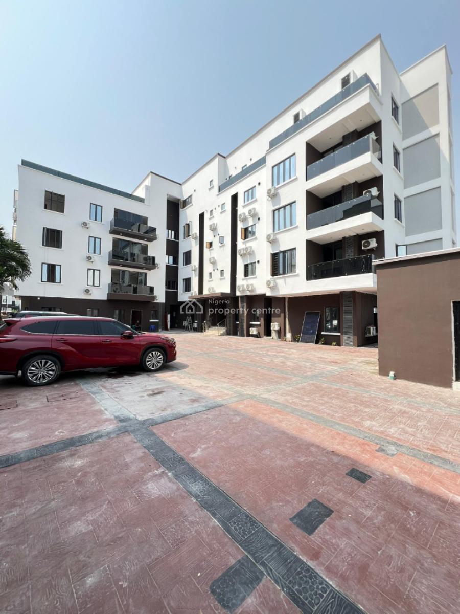 Standard 2 Bedroom Apartment with and Elevator in a Gated Estate, in a Gated Estate in Lekki Phase 1, Lekki, Lagos, Block of Flats for Sale