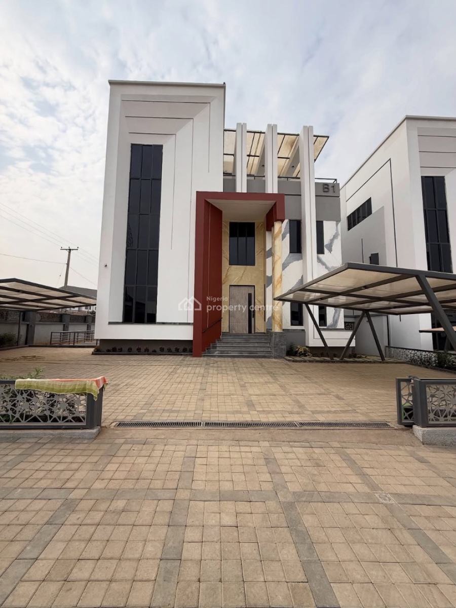 Off Grid 6 Bedroom Detached Duplex with Elevator,cinema, Rooftop, Pool, Guzape District, Abuja, Detached Duplex for Sale
