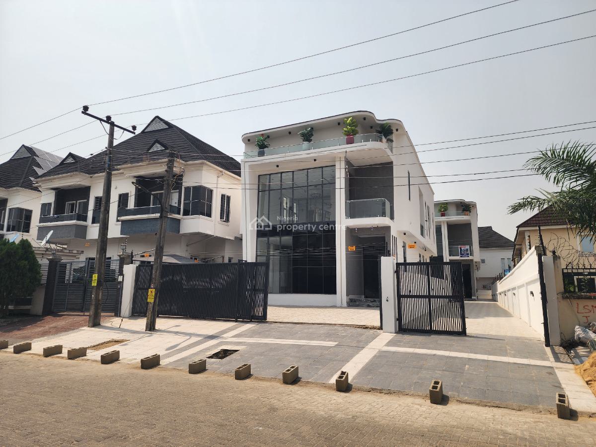 Classically Built 5 Bedroom Fully Detached Duplex + Bq + Swimming Pool, Chevron Lekki, Oral Estate, Lekki, Lagos, Detached Duplex for Sale