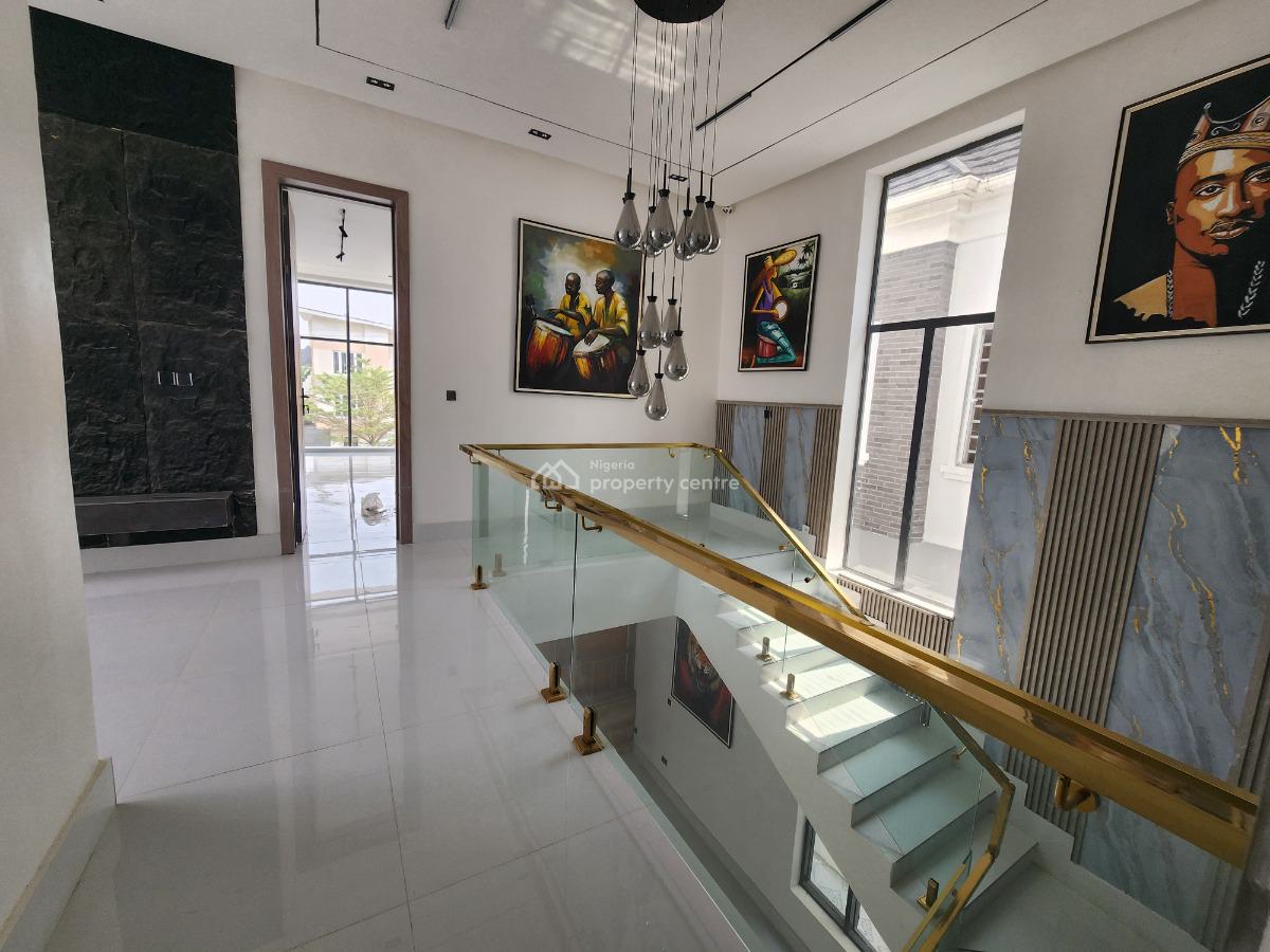 Classically Built 5 Bedroom Fully Detached Duplex + Bq + Swimming Pool, Chevron Lekki, Oral Estate, Lekki, Lagos, Detached Duplex for Sale
