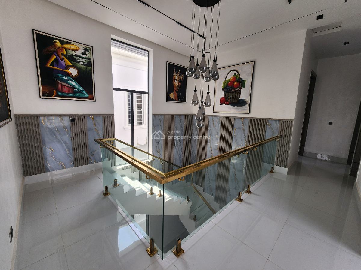 Classically Built 5 Bedroom Fully Detached Duplex + Bq + Swimming Pool, Chevron Lekki, Oral Estate, Lekki, Lagos, Detached Duplex for Sale