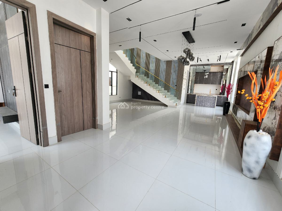 Classically Built 5 Bedroom Fully Detached Duplex + Bq + Swimming Pool, Chevron Lekki, Oral Estate, Lekki, Lagos, Detached Duplex for Sale