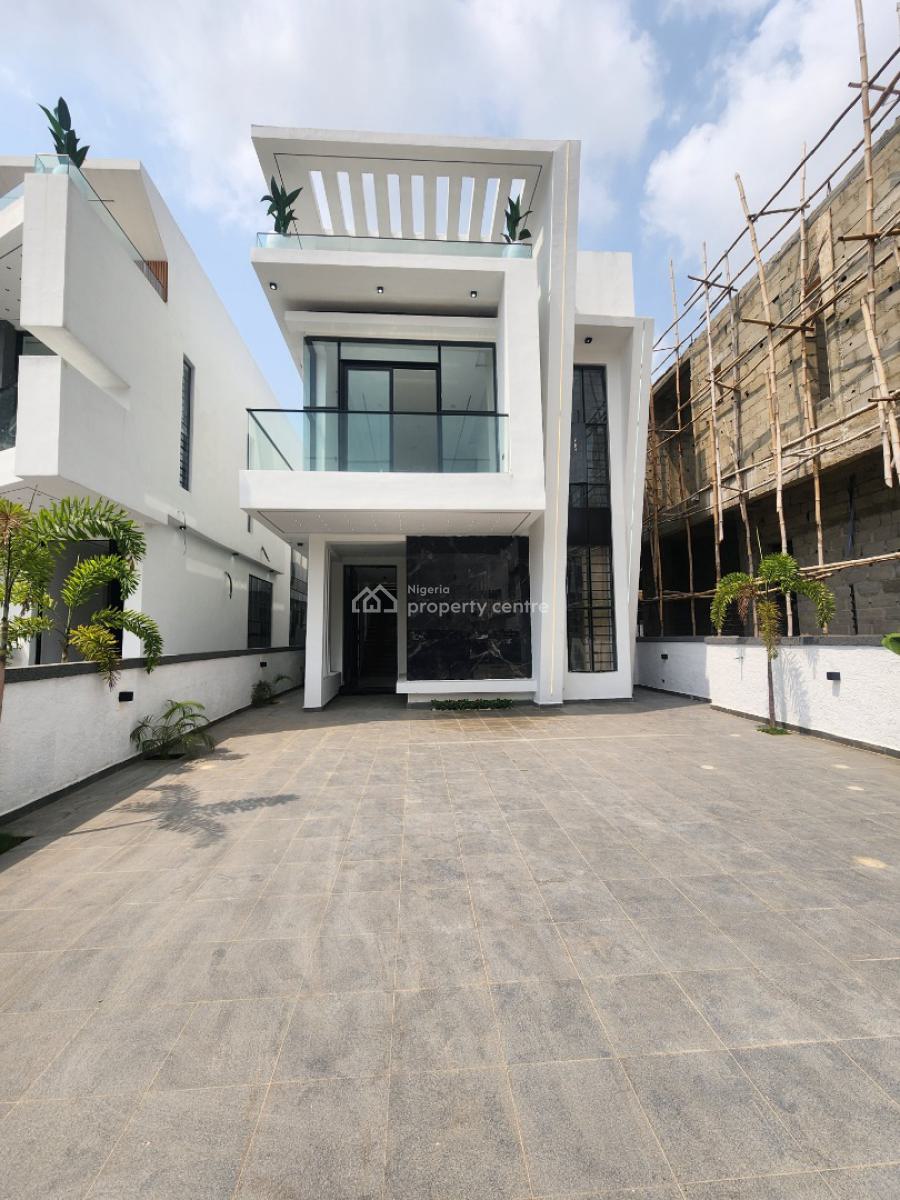 Executive 5 Bedroom Fully Detached Duplex + Bq + S/pool, Oral Estate, Facing Expressway By Chevron, Lekki, Lagos, Detached Duplex for Sale