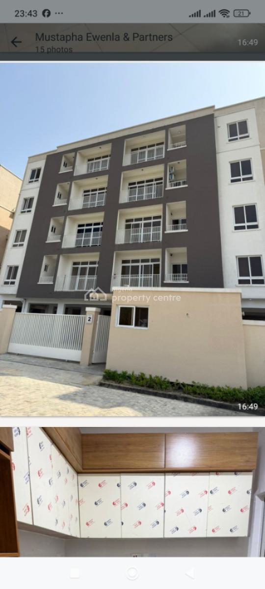 Spacious 3 Bedroom Flat, Western Foreshore, Osapa, Lekki, Lagos, Flat / Apartment for Rent