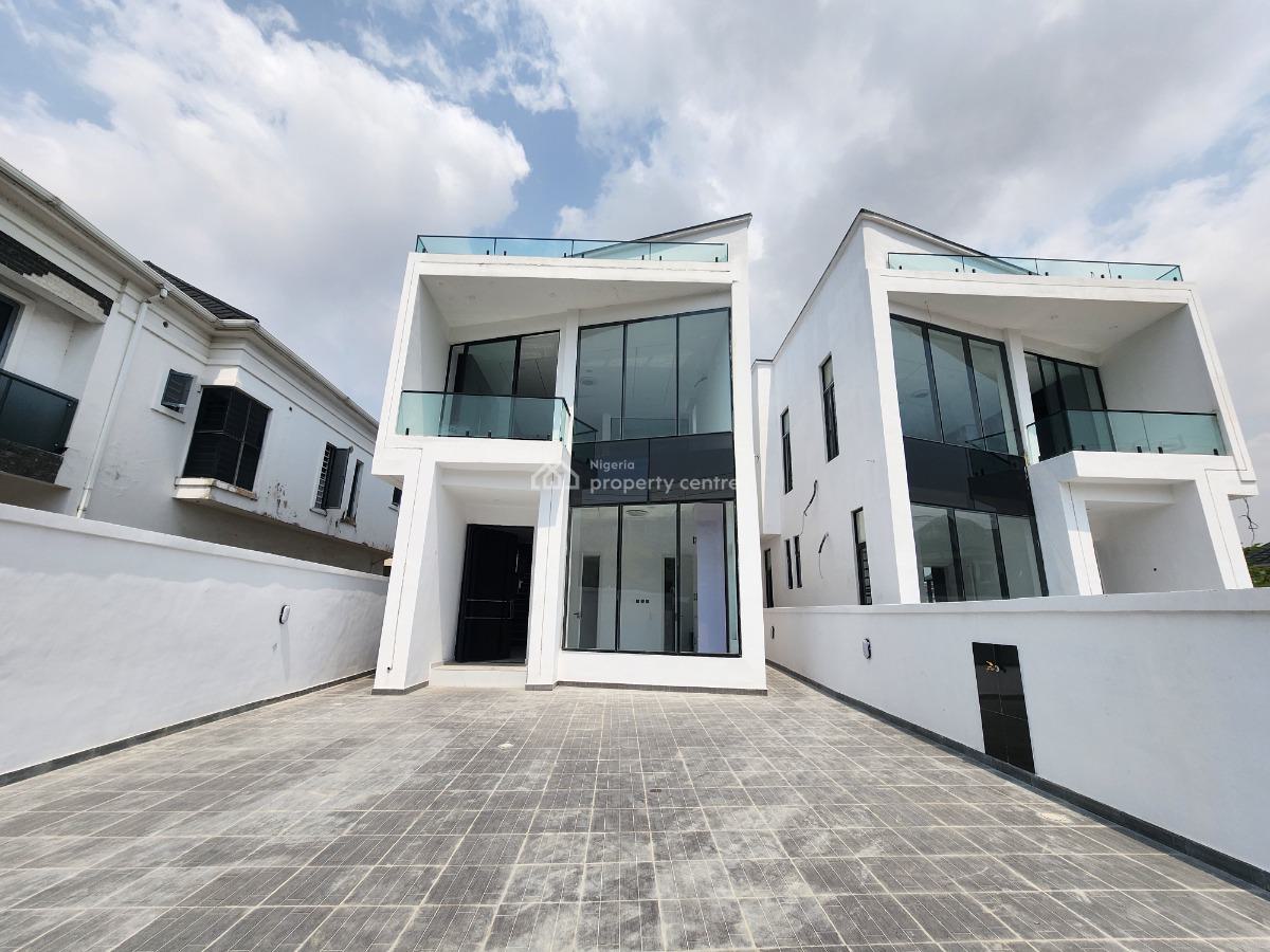 Spacious 5 Bedroom Fully Detached Duplex with Bq, Oral Estate By Chevron Tollgate, Lekki, Lagos, Detached Duplex for Sale