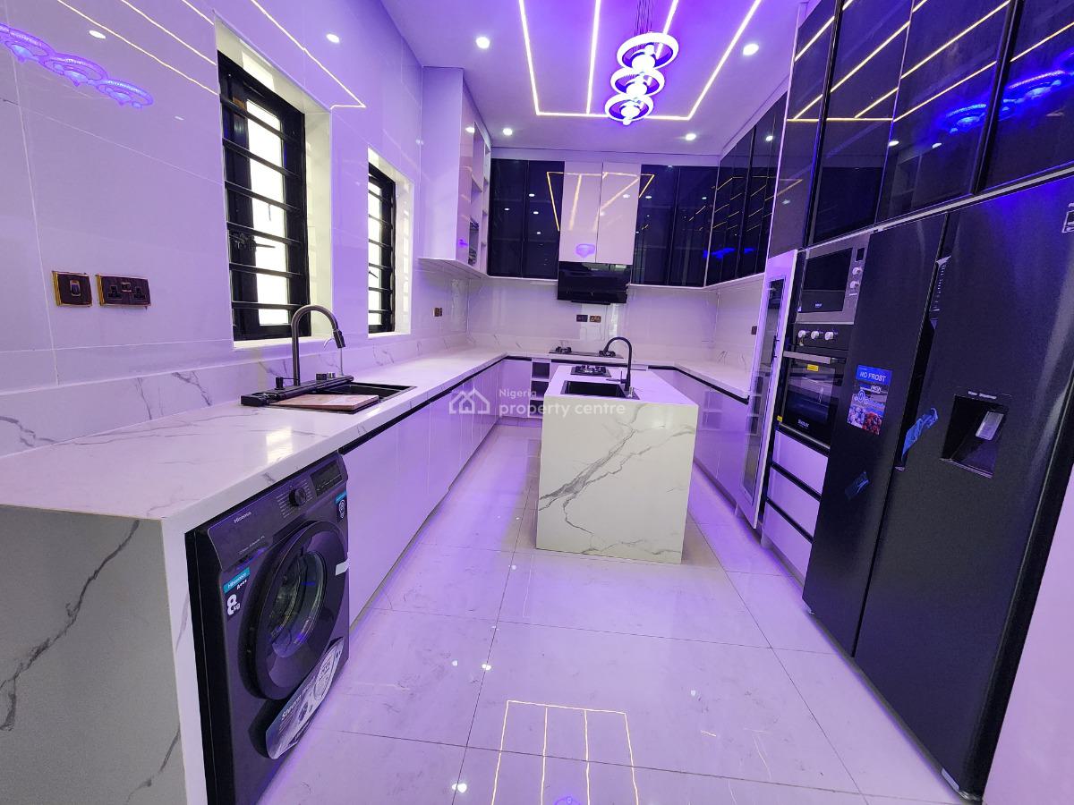 Spacious 5 Bedroom Fully Detached Duplex with Bq, Oral Estate By Chevron Tollgate, Lekki, Lagos, Detached Duplex for Sale