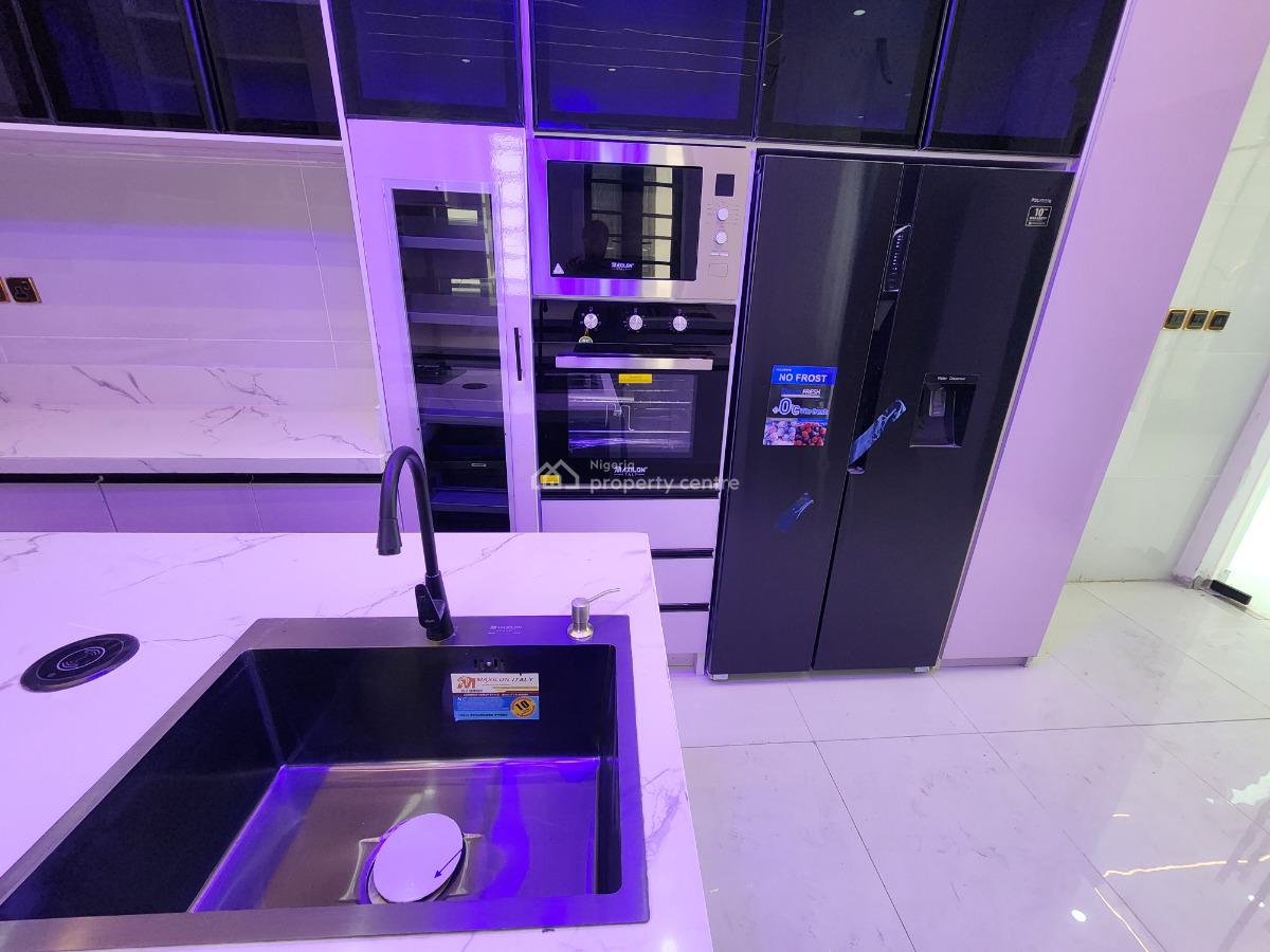 Spacious 5 Bedroom Fully Detached Duplex with Bq, Oral Estate By Chevron Tollgate, Lekki, Lagos, Detached Duplex for Sale