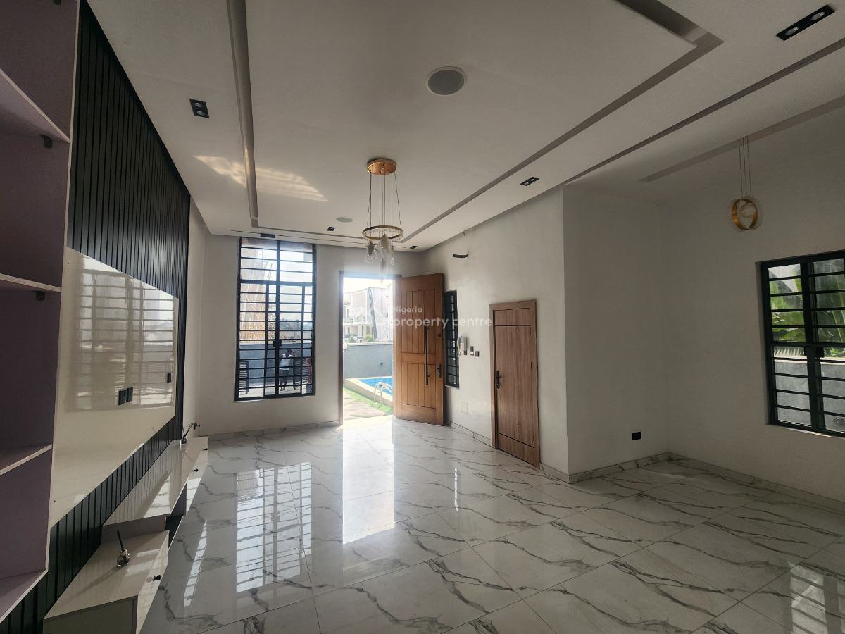 Brand New Exquisite 4 Bedroom Semi Detached Duplex with Bq + Swimming Pool, Oral Estate By Chevron, Lekki, Lagos, Semi-detached Duplex for Sale