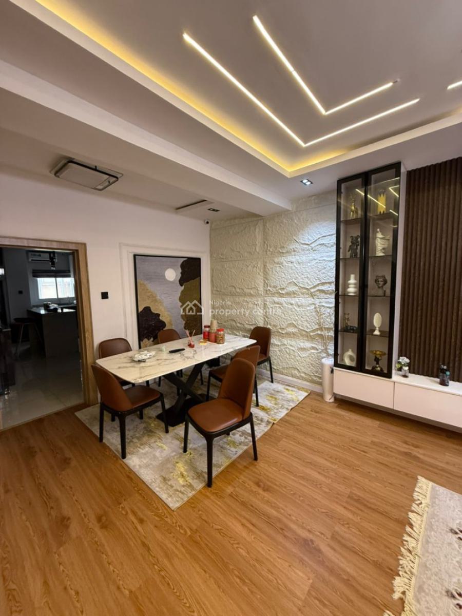 Tastefully Unfurnished Or Urnished and Fully Serviced 6 Bedroom Duplex, Chevron, Lekki, Lagos, Flat / Apartment for Rent