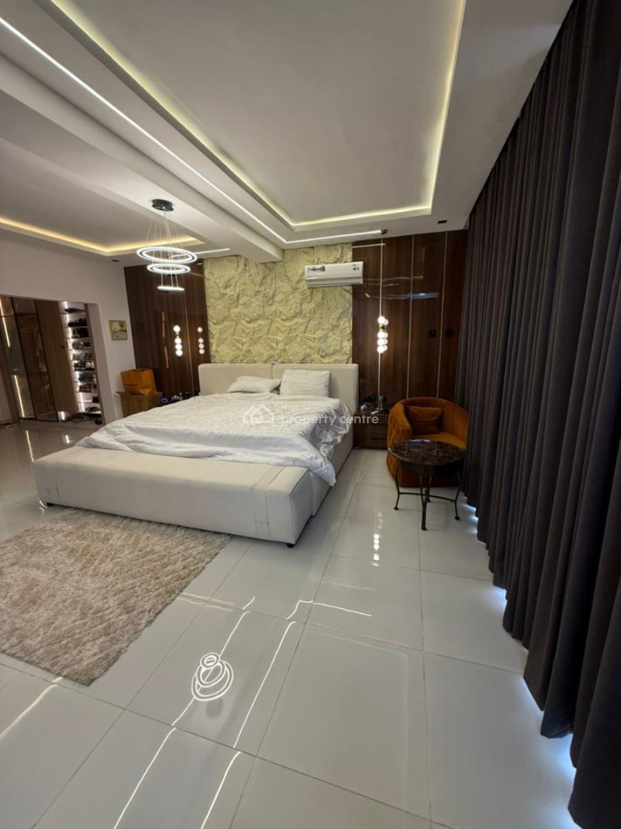 Tastefully Unfurnished Or Urnished and Fully Serviced 6 Bedroom Duplex, Chevron, Lekki, Lagos, Flat / Apartment for Rent