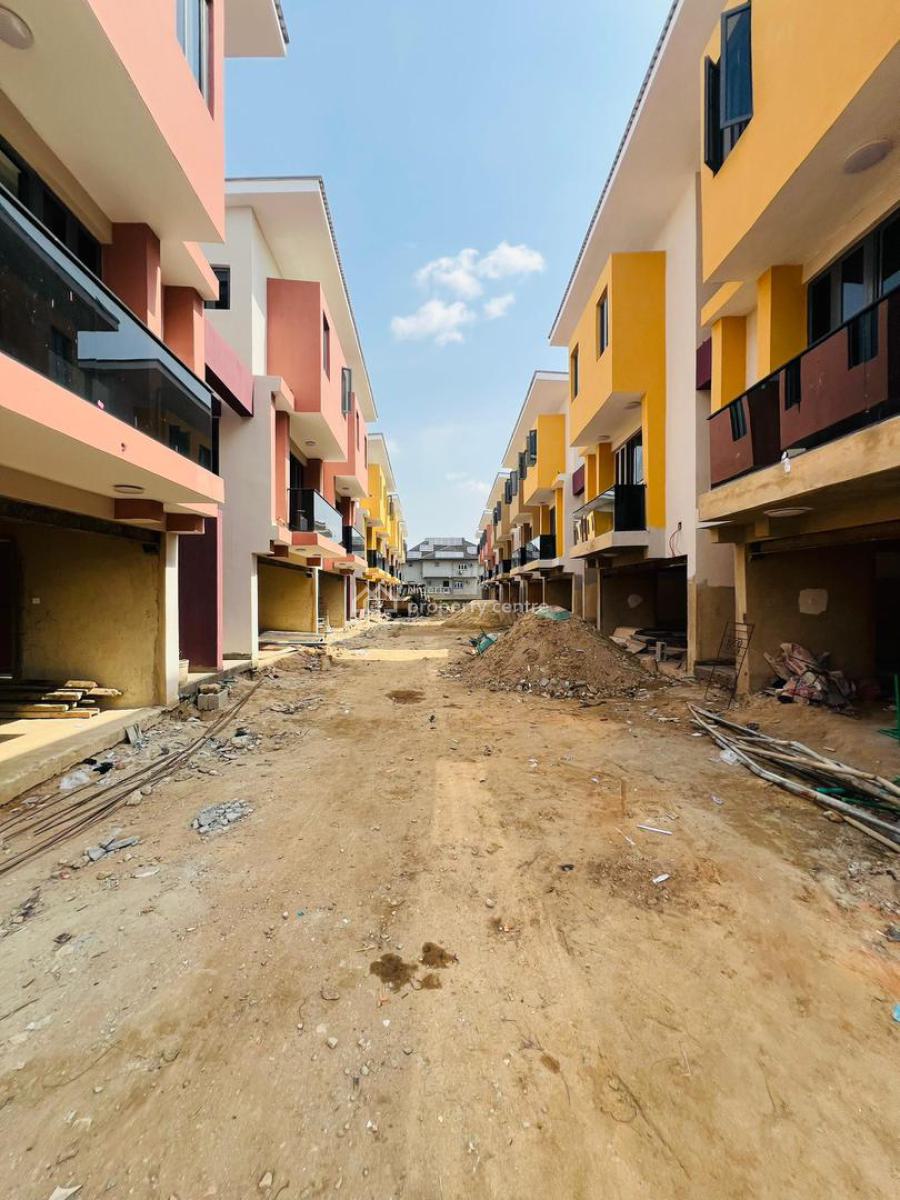 Exquisitely Built 4 Bedroom Terrace Duplex with Bq, Exquisitely Built Townhouses in a Secured Neighborhood, Adeniyi Jones, Ikeja, Lagos, Terraced Duplex for Sale