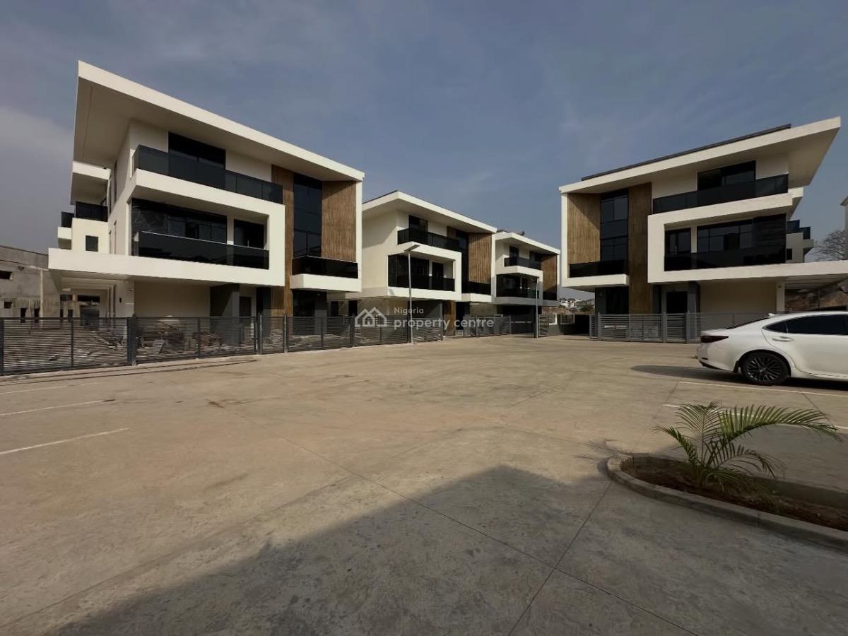Smart 6bedroom Detached Duplex with an Elevator Shaft and a Basement, Guzape District, Abuja, Detached Duplex for Sale