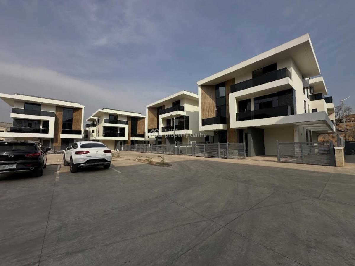 Smart 6bedroom Detached Duplex with an Elevator Shaft and a Basement, Guzape District, Abuja, Detached Duplex for Sale