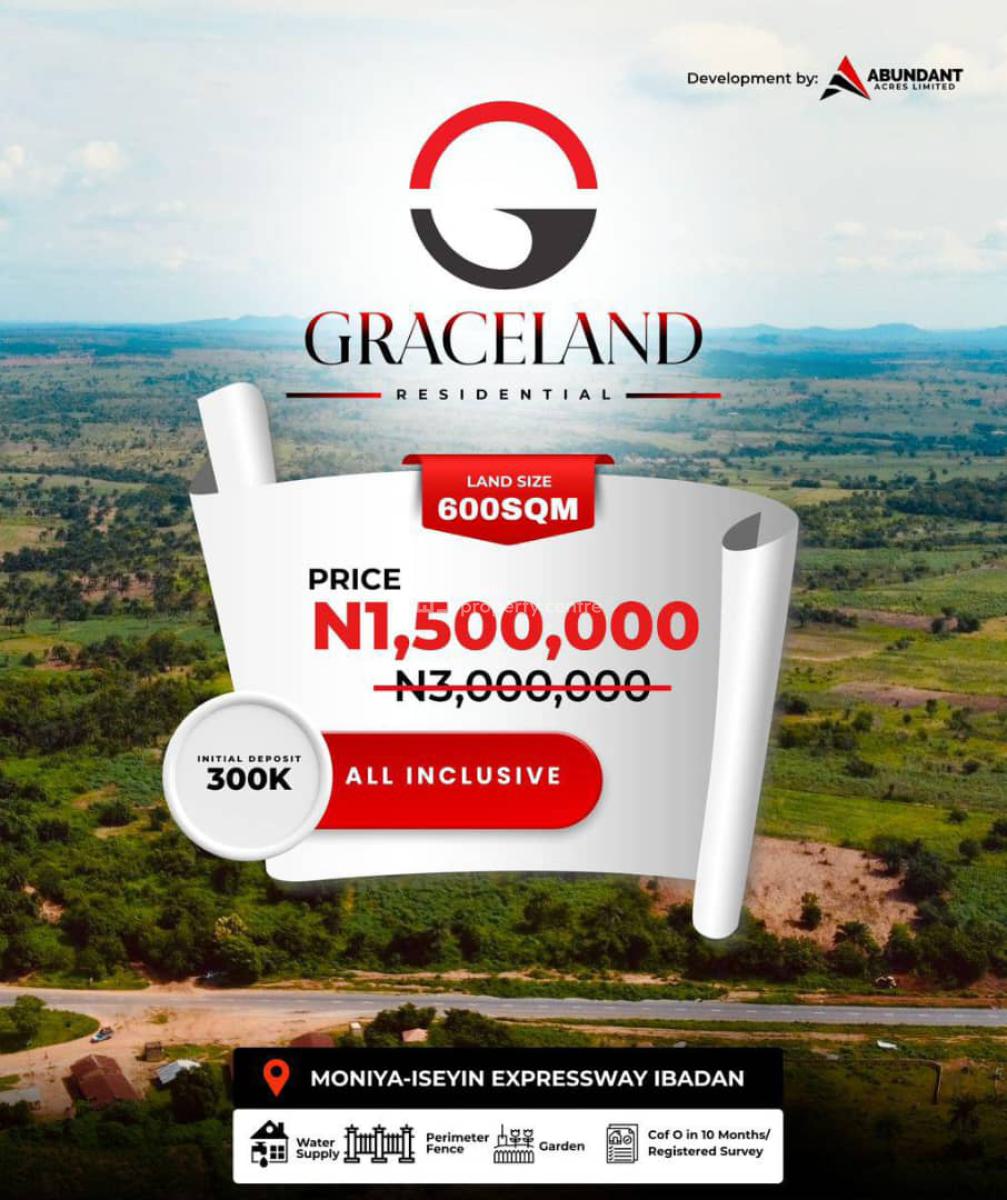 Strategically Located Land Property with Good Roi Value, Moniya, Ibadan, Oyo, Land for Sale